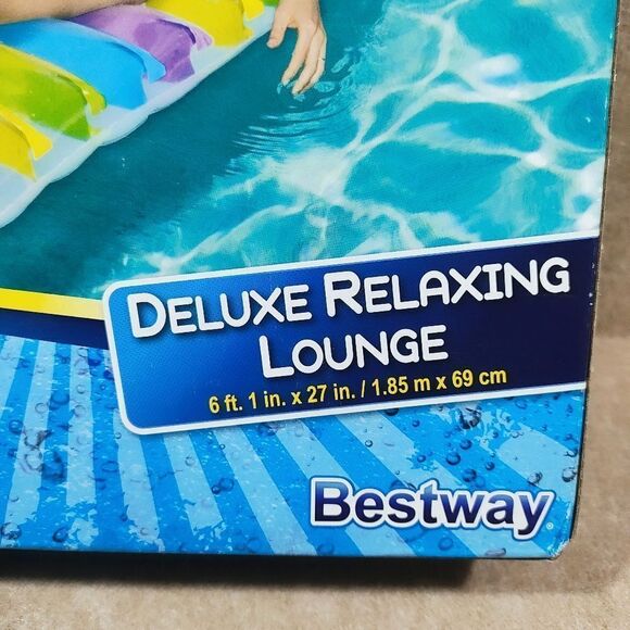 Bestway Deluxe Relaxing Inflatable Lounge Chair #C - Picture 2 of 4